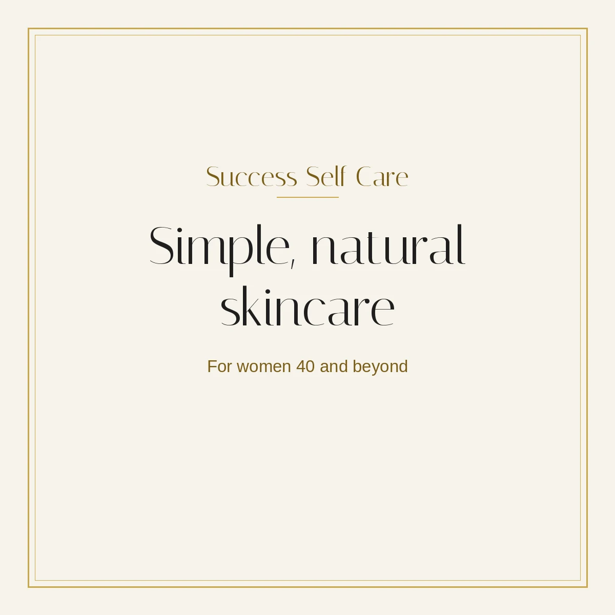 Hands smoothing Success Self Care Natural Shea Butter Body Cream onto the back of a hand, with the open 250g jar behind